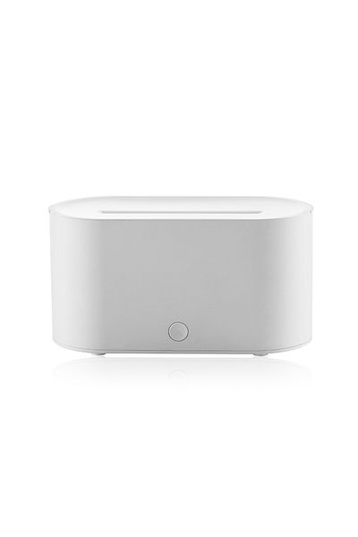 Choice WHITE Ultrasonic Flame Humidifier USB Desktop Home Bedroom Essential Oil Atomization Small Large Mis
