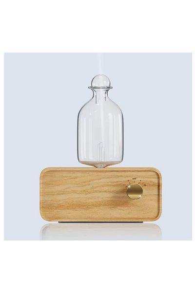 Choice Wood color New Essential Oil Diffuser Waterless Operated Aromatherapy Diffuser for Home Office Wood