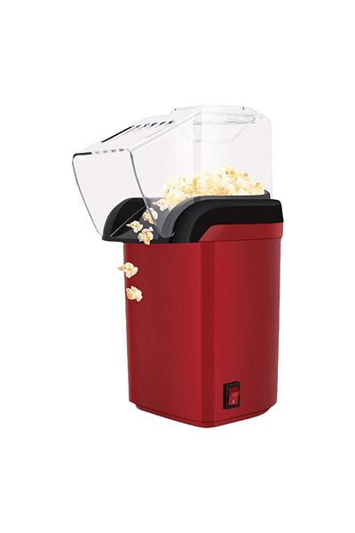 Choice EU red Popcorn Machine High Popping Rate Fully Automatic Popcorn Machine Electric Air Popper Mini Po