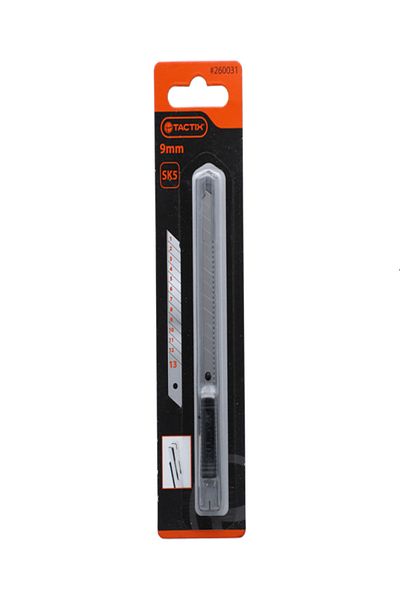 Tactix Rust Resistant Stainless Steel Snap-Off Knife