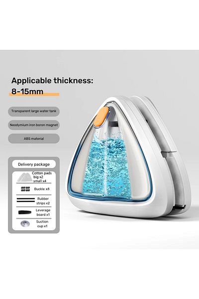 Choice 8-15mm Magnetic Window Glass Cleaner Household Double-sided Special Anti Fall Class 3-35mm Adjustabl
