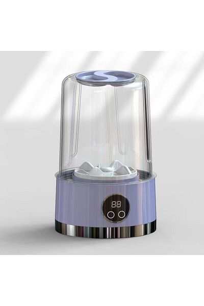 Choice purple 1L Mini Rechargeable Washing Machine Underwear Travel Portable Small Socks Washing Machine De