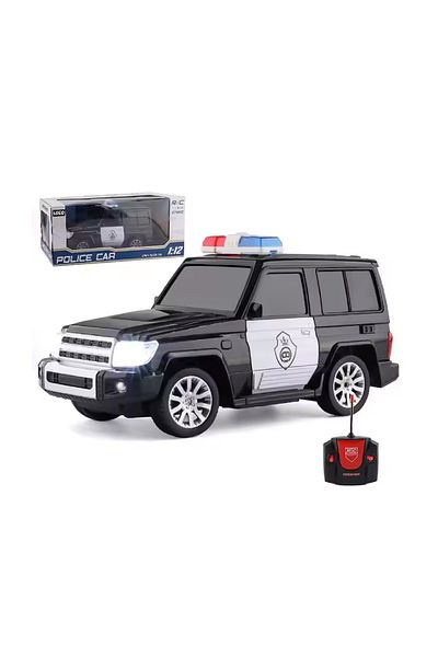 rexa RC Drift Car – Classic Black with Headlights Simulation & 4WD