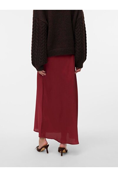 Vero Moda Rock VMGODDESS Mittlere Taille Langer Rock