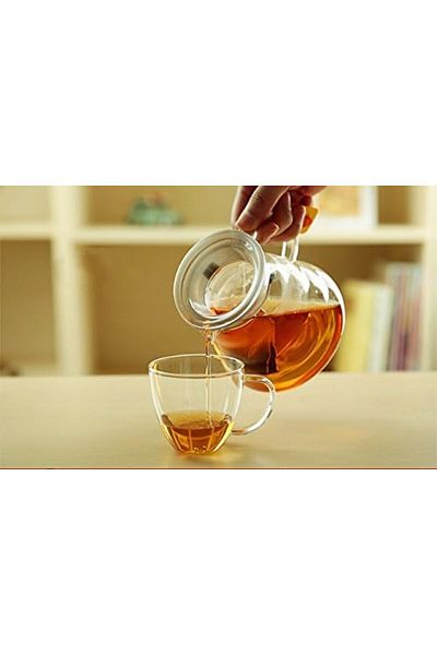 Saharaz Glass Series Coffee kettle,360ml,Durable,Suitable for Making a Cup of Coffee,Easy to Use and Clean