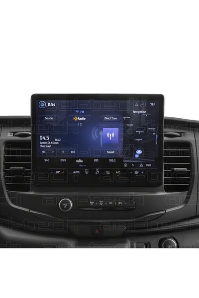 ael-tech Ford E-Transit Compatible 12 Inch Navigation 9H Nano Screen Protector