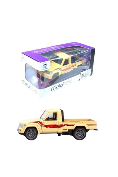 rexa LAND Cruiser Alloy Pickup Car Model Diecast Metal Off-road Vehicle