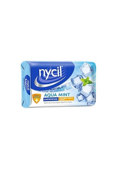 NYCIL Aqua Mint Bar Soap - 125 g x 4