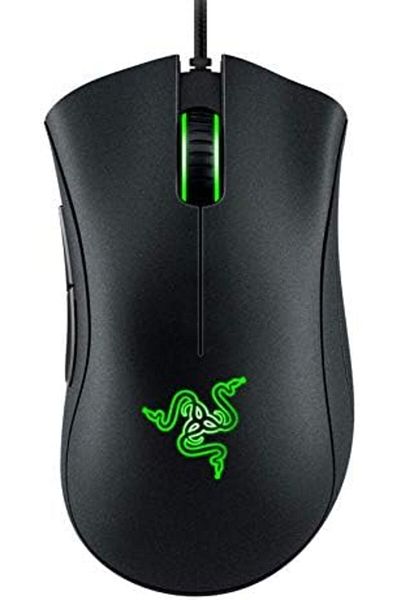 RAZER ماوس الألعاب DeathAdder Essential: مستشعر بصري بدقة 6400 نقطة في البوصة - 5 أزرار قابلة للبرمجة - ميكانيكي