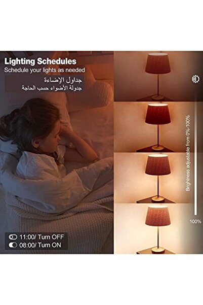 Generic مصباح ذكي Redare GU10، مصابيح إضاءة سبوت بلوتوث، مصباح إضاءة LED بقوة 5 وات مع التحكم بالتطبيق، ومزامنة الموسيقى