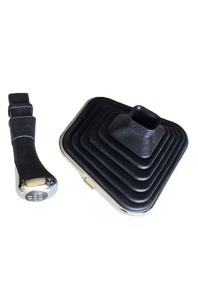 Sahler Lada Vega Gear Gaiter Shift Knob Chrome Set