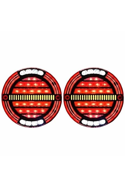 Xentech Light Set 2 Lampi Spate LED Xentech Light DHB-605 Rotunde, Stopuri Spate