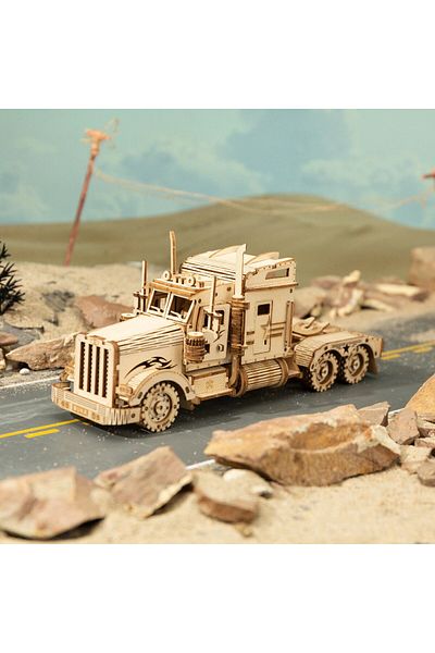 Robotime American Shooting Range - 3D Wooden Puzzle - 286 Pieces