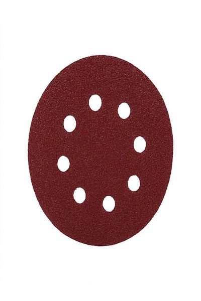Tactix 10-Piece 8-Hole Durable Round Cut Sanding Disc