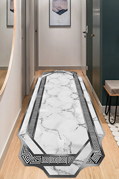 Dijital BASKILI Renkli Kaymaz Taban Yıkanabilir Modern Mutfak Halısı Salon Halısı Yolluk