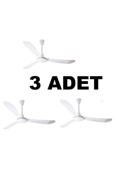 DKELEKTRONİK RAKS PF 56 KOSTA TAVAN TİPİ VANTİLATÖR-100W BEYAZ