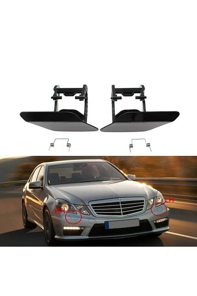 Xentech Light Set de 2 Capace duze spalare faruri compatibil cu Mercedes Clasa E W212 E200 E260 E250 E300 E550 200