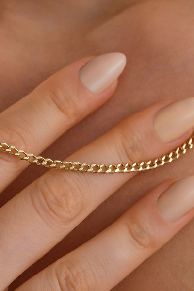 KRD 14 Ayar Gurmet Zincir Altın Kolye