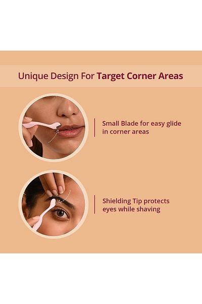 Carmesi Eyebrow Razor Pack of 3