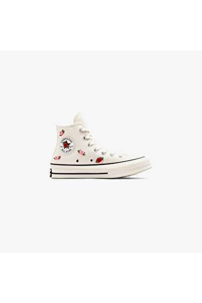 Converse Chuck 70 Roses Unisex Krem Sneaker