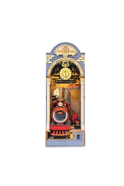Robotime Time Travel - Library Diorama - Do It Yourself Kit - 258 Pieces