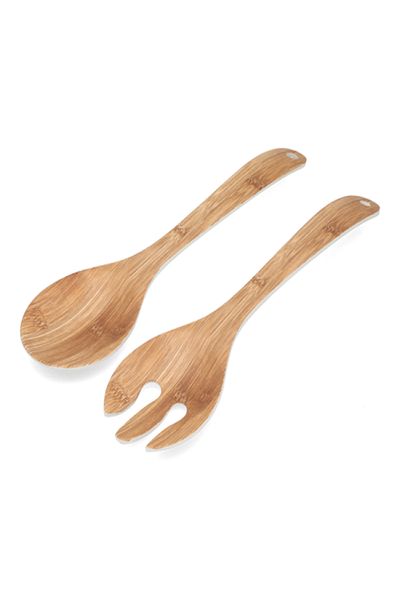 Felli 2-Piece Contemporary Design Durable Easy Cleaning Salad Server Set