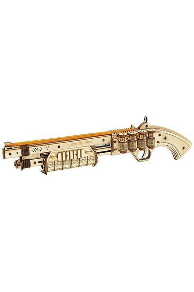 Robotime Terminator M870 Wooden Toy - 3D Mechanical Wooden Puzzle - 170 Pieces