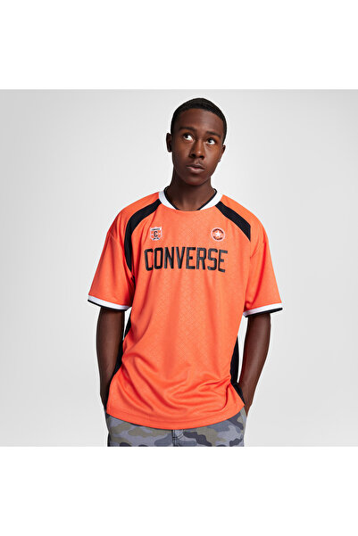 Converse Soccer Jersey Erkek Baskılı Kırmızı Forma