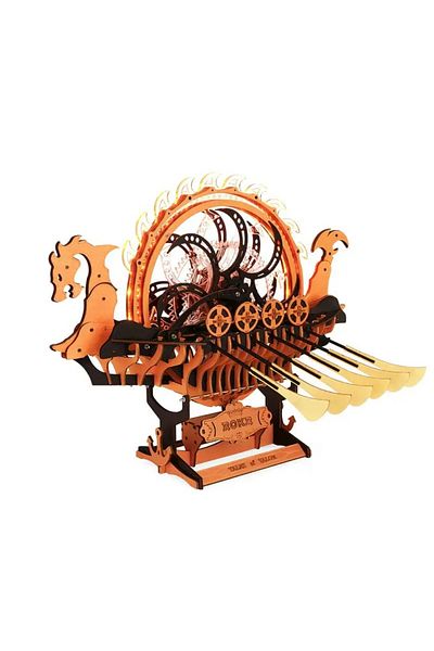 Robotime Viking Ship - 3D Mechanical Wooden Puzzle - 229 Pieces