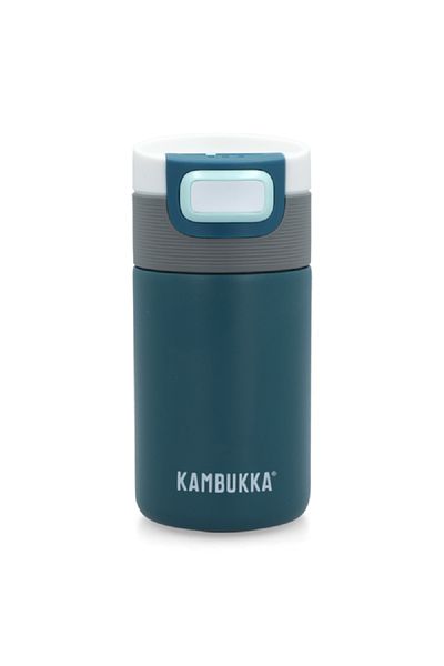 Kambukka Etna BPA-Free Leak-Proof Insulated Thermal Mug Deep Teal 300ml