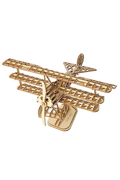 Robotime Airplane - 3D Wooden Puzzle - 145 Pieces