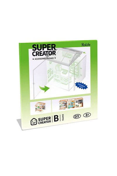 Robotime Dustproof Door - Accessories for 3D Plastic Miniature House - 1 Piece