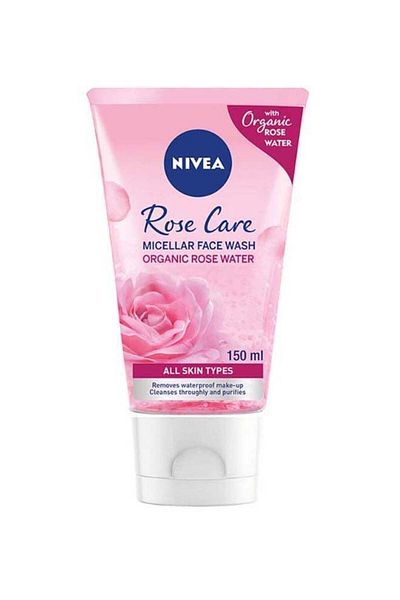NIVEA Rose Care Micellar Face Wash With Organic Rose