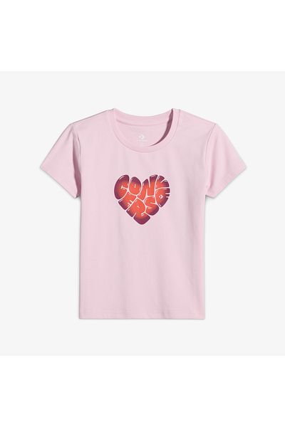converse Tricou roz de damă