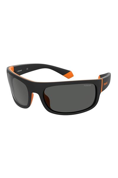 Polaroid Polarized Sunglasses Men Polaroid PLD 2125/S 8LZ/M9, Plastic, Black, 66 mm