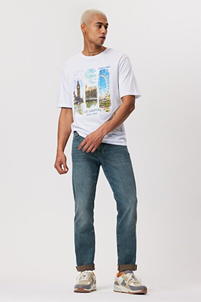 Lee Cooper Ανδρικό τζιν παντελόνι Jagger, στενή εφαρμογή, κανονική μέση, ίσια...