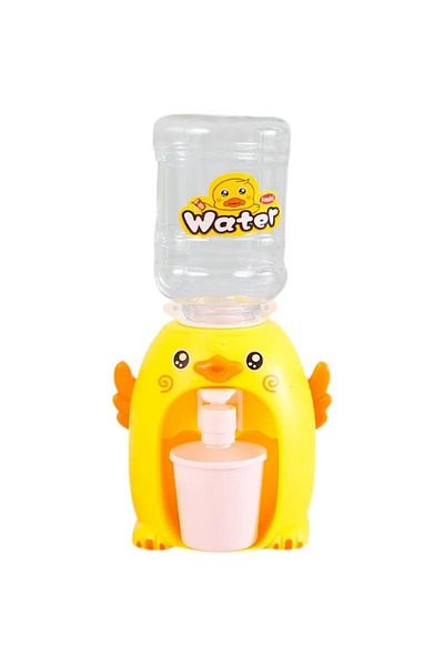 Blusmart Mini water dispenser for kids, plastic, yellow