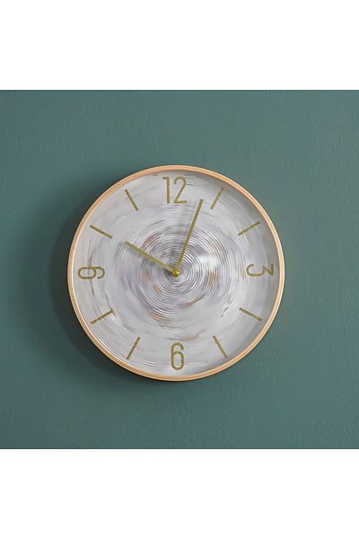 Danube Home Cambridge Clock With 3D Face 2 Wall Clock 40X40X4.9Cm Colorful