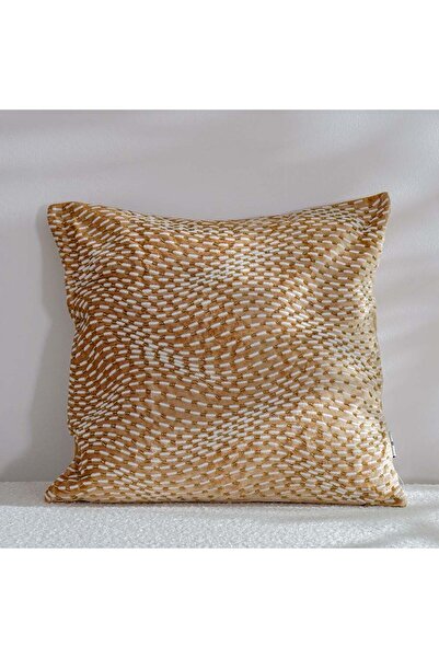 Danube Home Pearl Wave Cushion Cover Beige 45X45 Cm