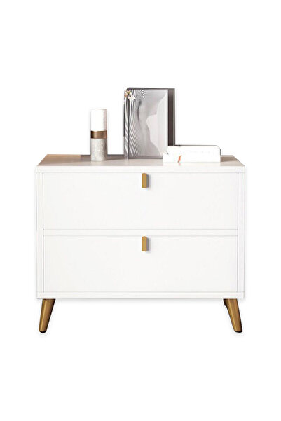 sharpdo European-style Light Luxury Bedside Table with Drawers 48*40*53cm