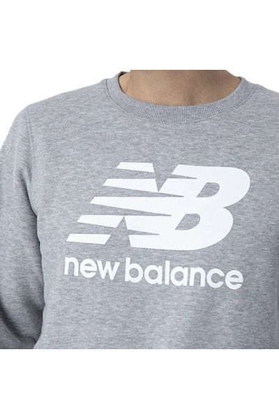 New Balance Γκρι ανδρικό φούτερ - MNC1105