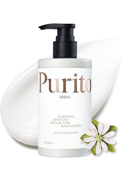 Purito Luminous Moisture Shea Butter Body Lotion Cotton Dreamlight [300m