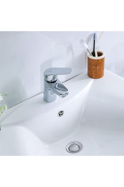 Danube Home Ideal Standard-Ceraflex Basin Mixer|Brass Single Handle Basin Mixer, Bath Faucet, Sink Faucet