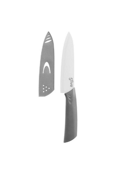 FİVE Simply Smart Zirco Ceramic Chef Knife Silver and Grey