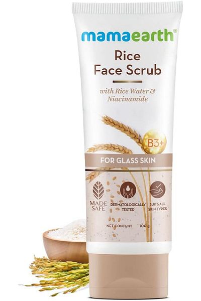 Mamaearth Mamaearth Rice Face Scrub 100g