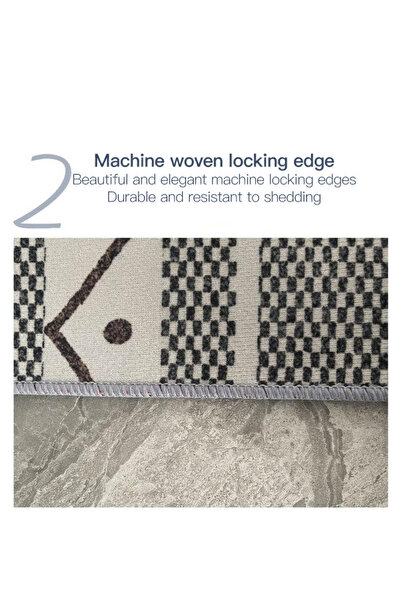 sharpdo Thickened and Washable Large Carpet for Household Full Bedroom Living Room 200*300cm