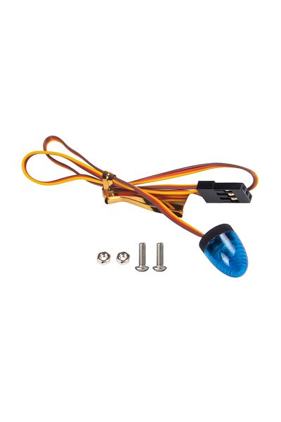 Choice Blue B Multi-function LED Lamp Strobing-blasting/Flashing/Rotating Light for 1/10 RC Model Car 1:14