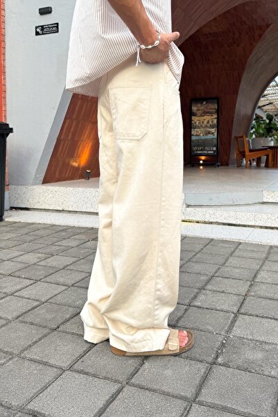 Flaw Wear Pleated Gabardine Trousers