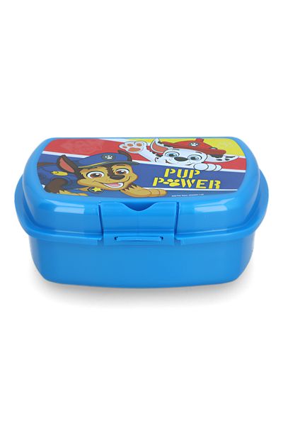 Stor Urban Paw Patrol Pup Power Themed BPA-Free Rectangular Plastic Sandwich Box Blue
