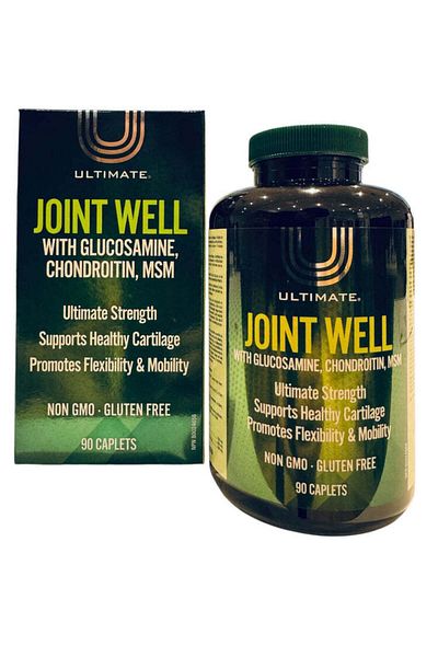 ULTIMATE JOINT WELL WITH GLUCOSAMINE CHONDROITIN, MSM 90 CAPSULES